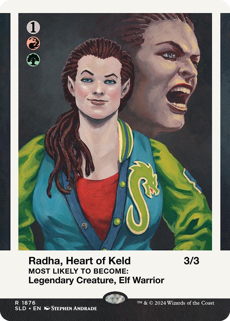Radha, Heart of Keld (1876) [Secret Lair Drop Series]