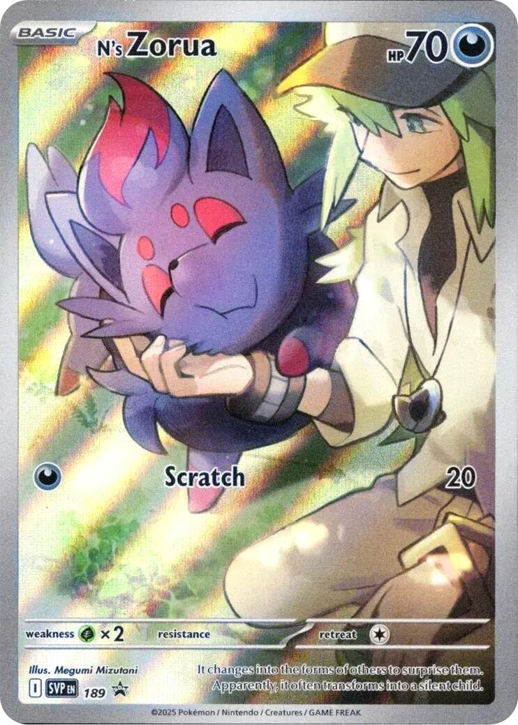 N's Zorua - 189 (189) [SV: Scarlet & Violet Promo Cards]