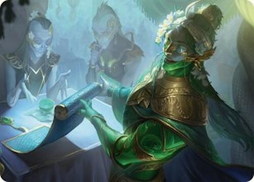 Sibsig Appraiser Art Card (8/54) (8) [Art Series: Tarkir: Dragonstorm]