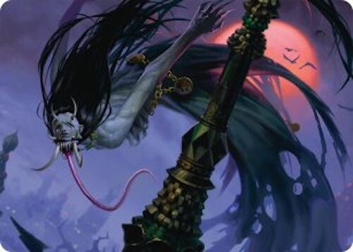 Qarsi Revenant Art Card (12/54) (12) [Art Series: Tarkir: Dragonstorm]