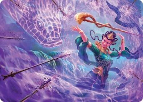 Snakeskin Veil Art Card (19/54) (19) [Art Series: Tarkir: Dragonstorm]