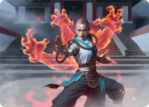 Flamehold Grappler Art Card (24/54) (24) [Art Series: Tarkir: Dragonstorm]