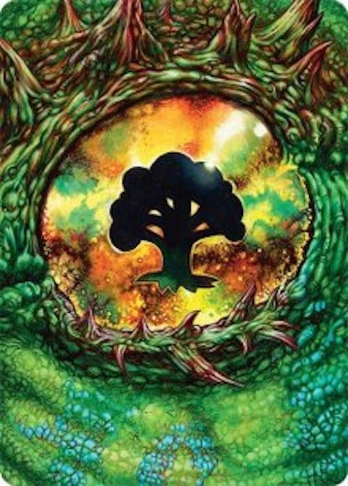 Forest Art Card (32/54) (32) [Art Series: Tarkir: Dragonstorm]