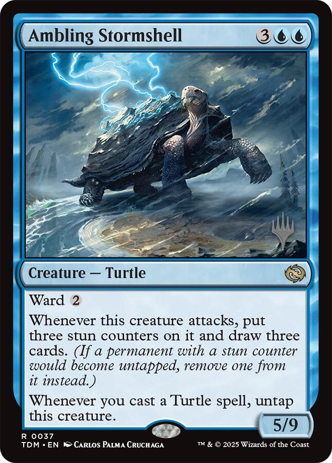 Ambling Stormshell (37) [Promo Pack: Tarkir: Dragonstorm]