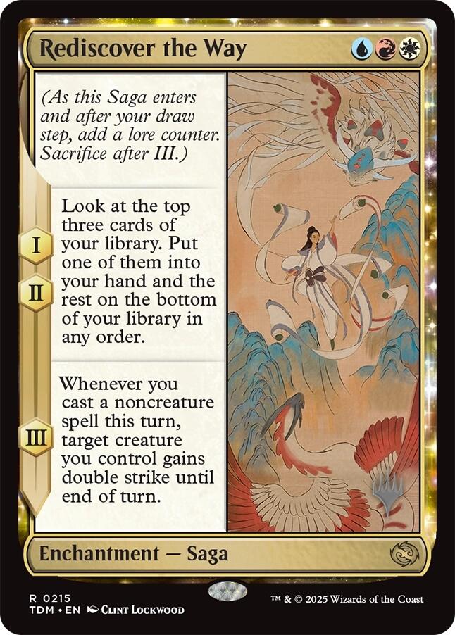 Rediscover the Way (215) [Promo Pack: Tarkir: Dragonstorm]