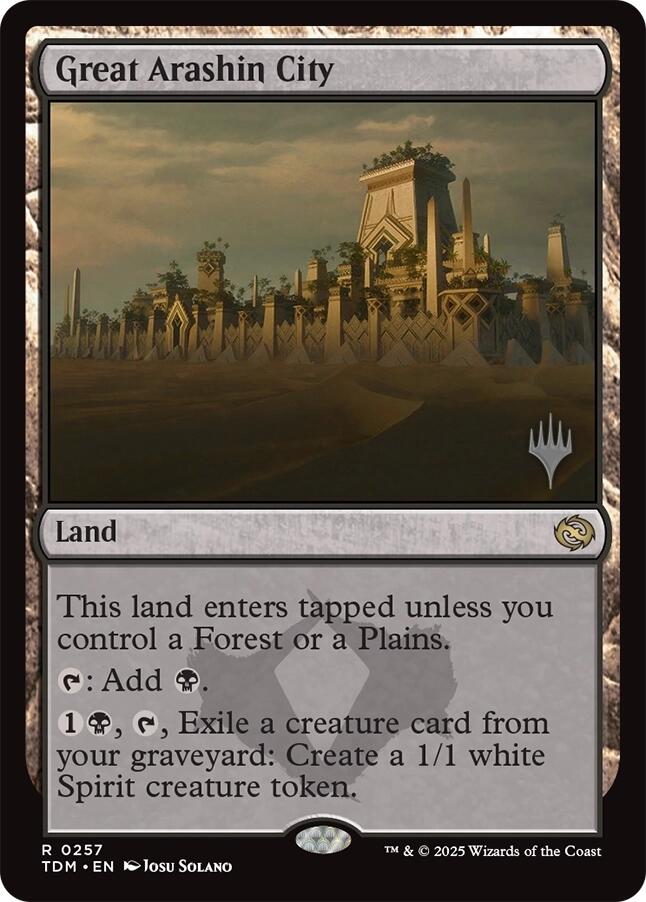 Great Arashin City (257) [Promo Pack: Tarkir: Dragonstorm]