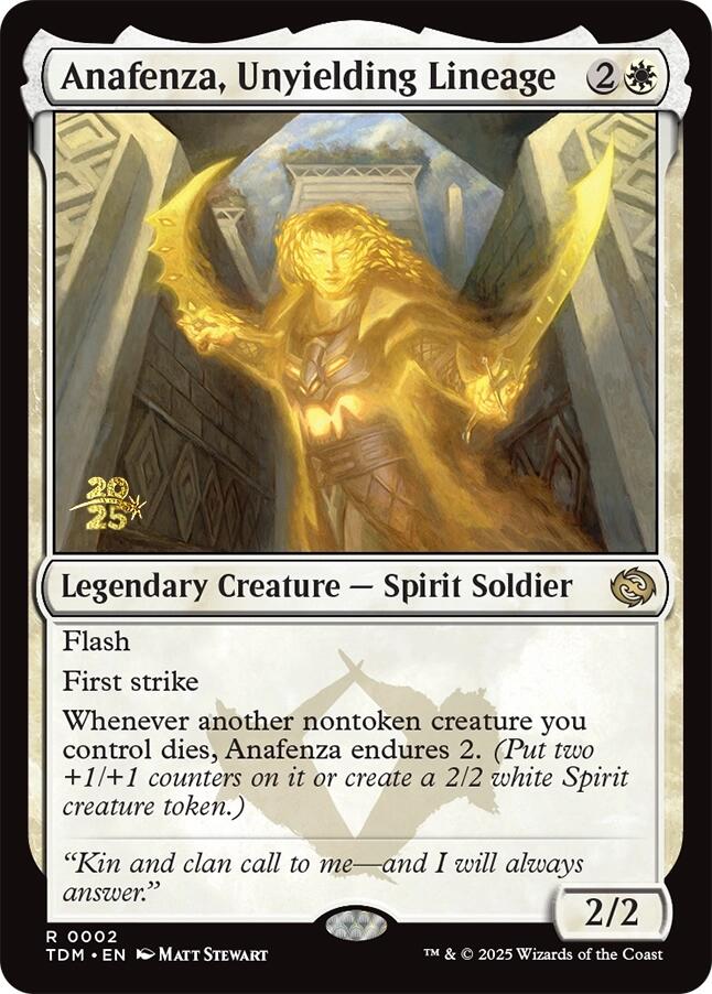 Anafenza, Unyielding Lineage [Tarkir: Dragonstorm Prerelease Cards]