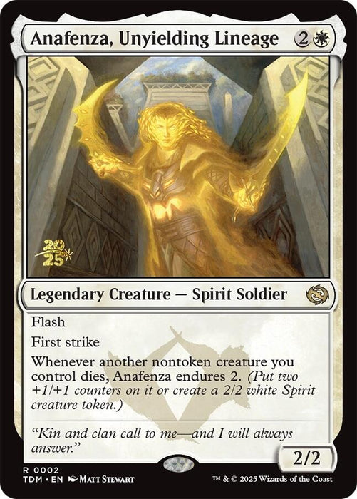 Anafenza, Unyielding Lineage [Tarkir: Dragonstorm Prerelease Cards]