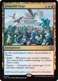 Frostcliff Siege [Tarkir: Dragonstorm Prerelease Cards]