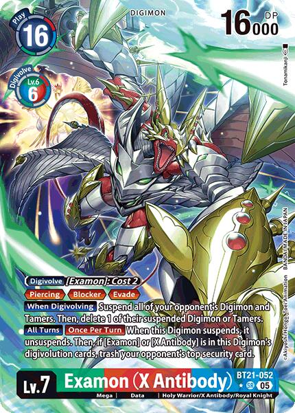 Examon (X Antibody) (Alternate Art) (BT21-052 SR) [World Convergence]