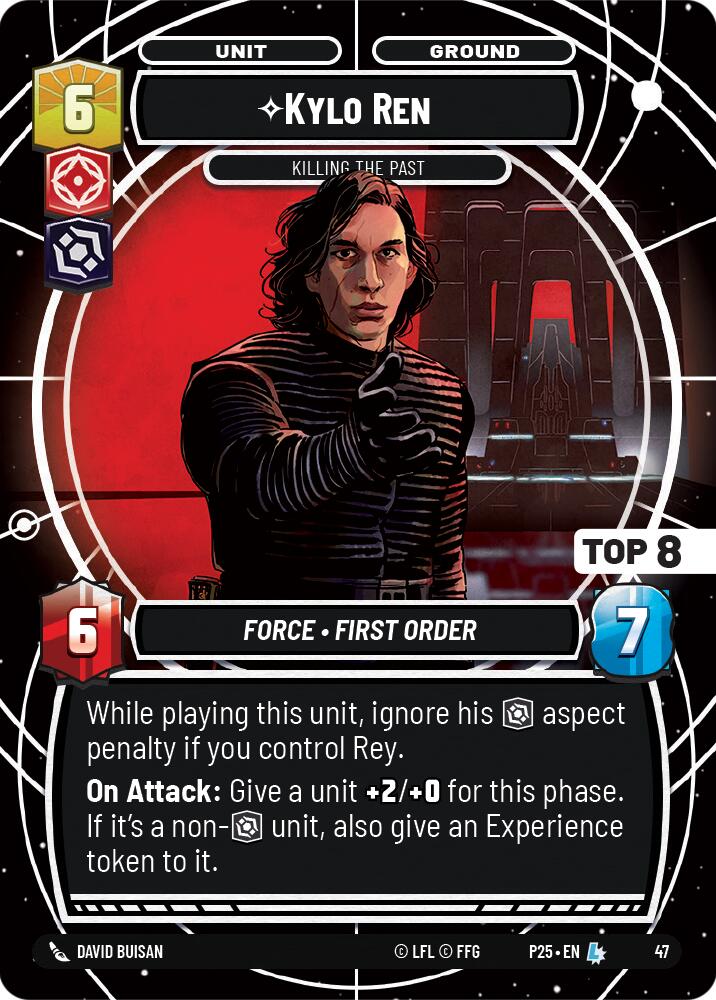 Kylo Ren - Killing the Past (Top 8) (47) [Organized Play Promos]