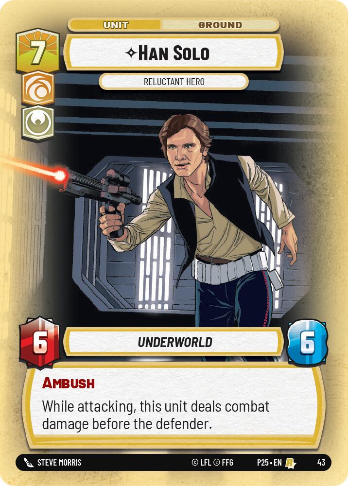 Han Solo - Reluctant Hero (43) [Organized Play Promos]