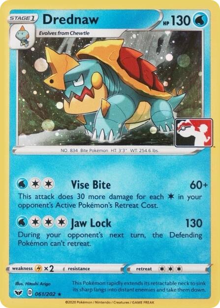Drednaw - 061/202 (League Promo) (061/202) [League & Championship Cards]