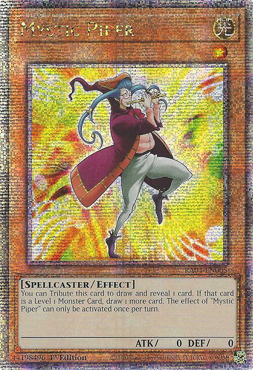 Mystic Piper (Quarter Century Secret Rare) (RA04-EN005) [Quarter Century Stampede]