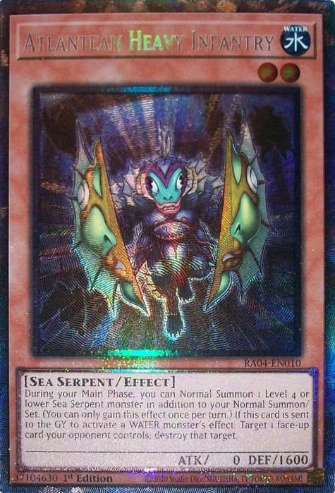Atlantean Heavy Infantry [RA04-EN010] Collector's Rare