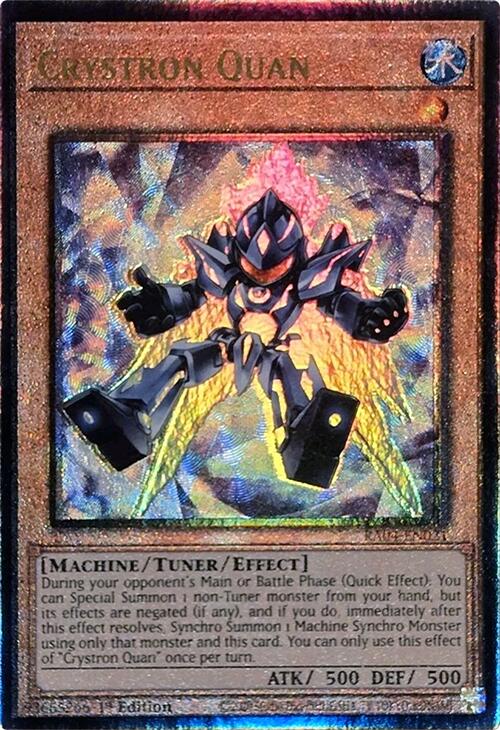 Crystron Quan [RA04-EN021] Ultimate Rare
