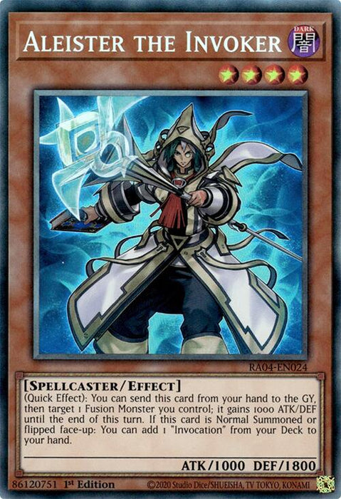 Aleister the Invoker (Alternate Art) [RA04-EN024] Collector's Rare