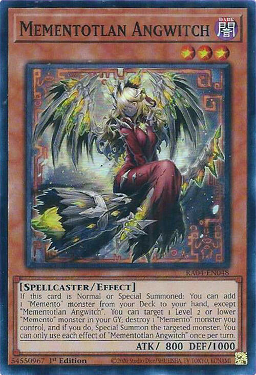 Mementotlan Angwitch (RA04-EN048) [Quarter Century Stampede]