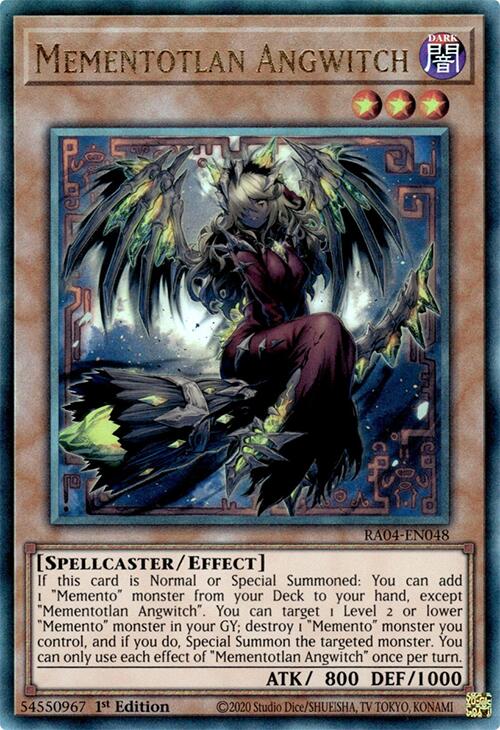 Mementotlan Angwitch (PUR) (RA04-EN048) [Quarter Century Stampede]