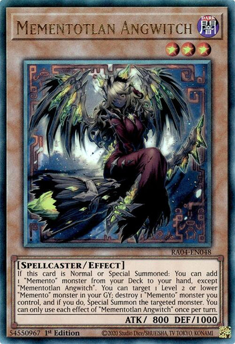 Mementotlan Angwitch [RA04-EN048] Ultimate Rare