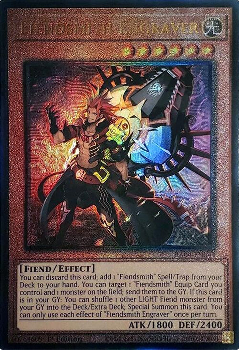 Fiendsmith Engraver [RA04-EN049] Ultimate Rare