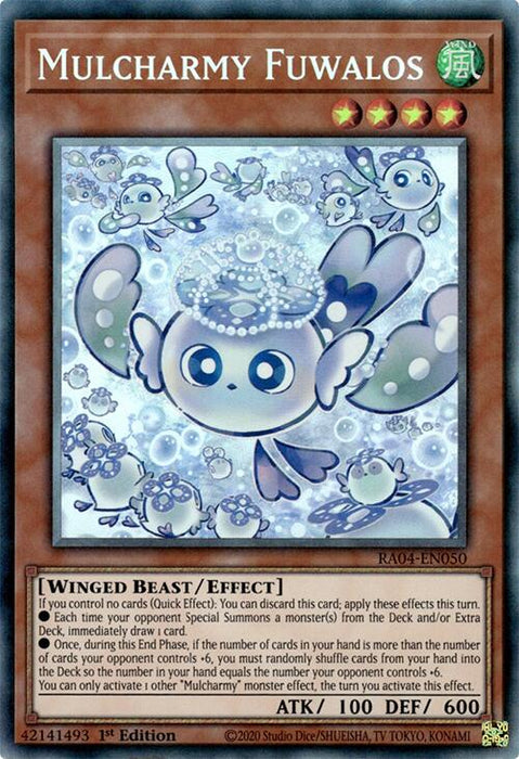 Mulcharmy Fuwalos [RA04-EN050] Collector's Rare