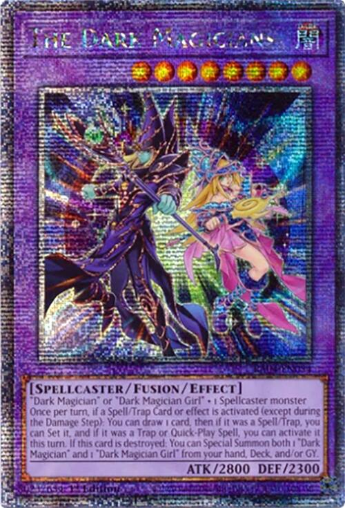 The Dark Magicians (Quarter Century Secret Rare) (RA04-EN054) [Quarter Century Stampede]