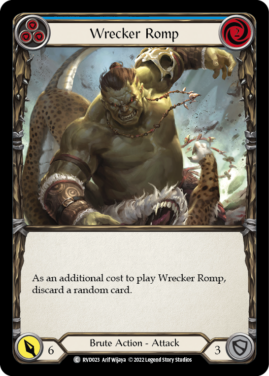 Wrecker Romp (RVD023) [Classic Battles: Rhinar vs Dorinthea]