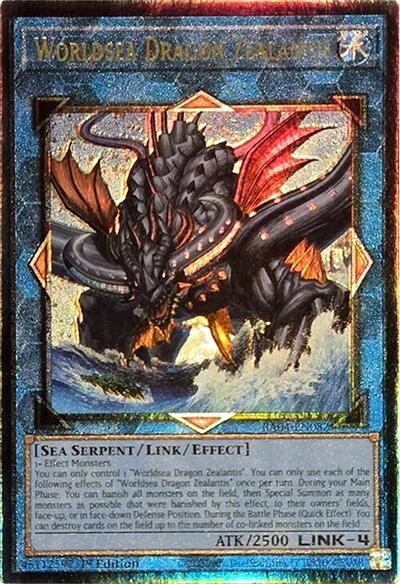 Worldsea Dragon Zealantis (PUR) (RA04-EN082) [Quarter Century Stampede]