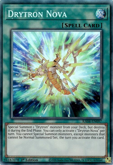 Drytron Nova [RA04-EN097] Collector's Rare