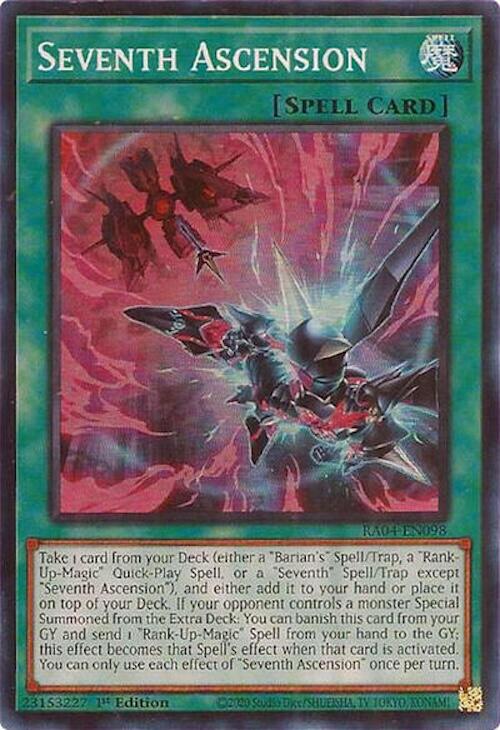Seventh Ascension (RA04-EN098) [Quarter Century Stampede]