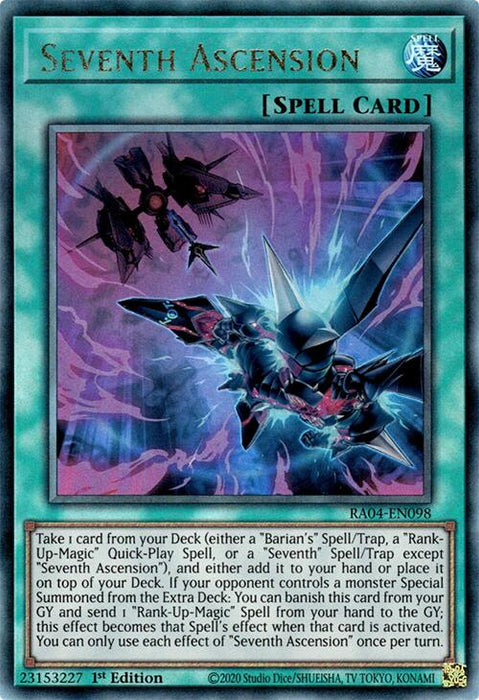 Seventh Ascension [RA04-EN098] Ultimate Rare