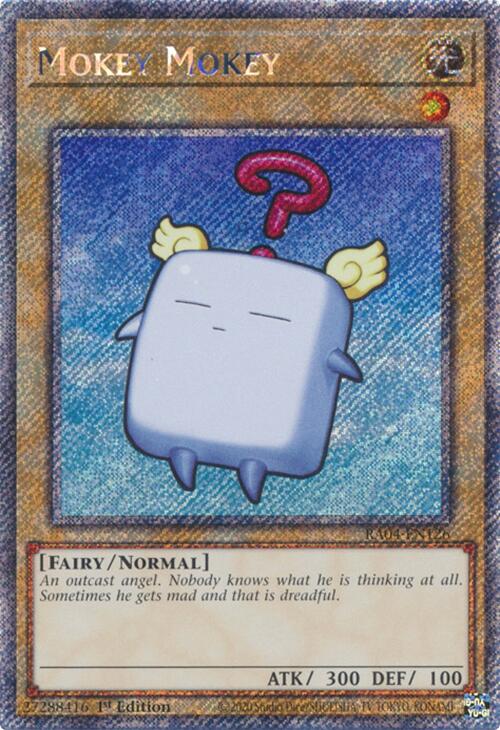 Mokey Mokey (Platinum Secret Rare) (RA04-EN126) [Quarter Century Stampede]