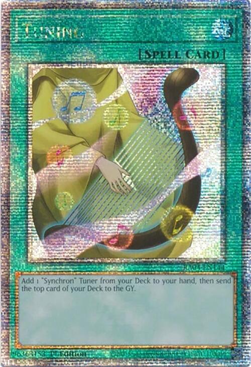 Tuning (Quarter Century Secret Rare) (RA04-EN144) [Quarter Century Stampede]