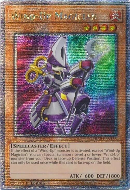 Wind-Up Magician (Quarter Century Secret Rare) (RA04-EN153) [Quarter Century Stampede]