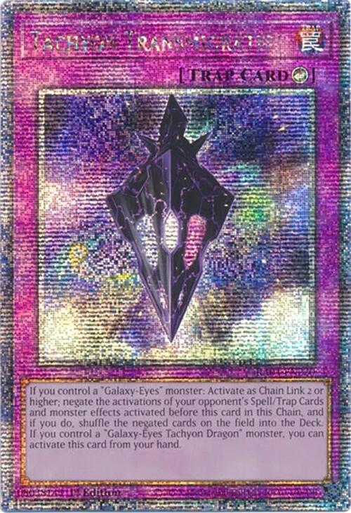 Tachyon Transmigration (Quarter Century Secret Rare) (RA04-EN220) [Quarter Century Stampede]