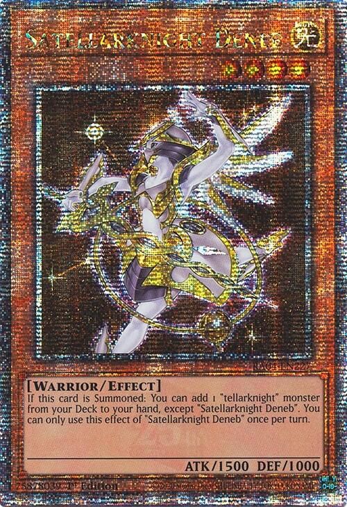 Satellarknight Deneb (Quarter Century Secret Rare) (RA04-EN227) [Quarter Century Stampede]