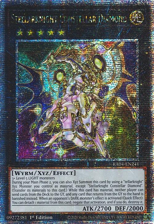 Stellarknight Constellar Diamond (Quarter Century Secret Rare) (RA04-EN241) [Quarter Century Stampede]