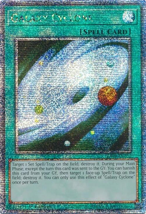 Galaxy Cyclone [RA04-EN250] Quarter Century Secret Rare