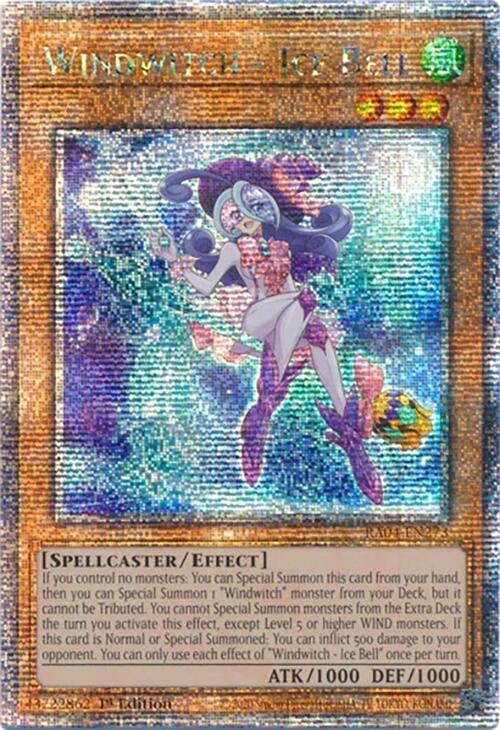 Windwitch - Ice Bell (Quarter Century Secret Rare) (RA04-EN273) [Quarter Century Stampede]