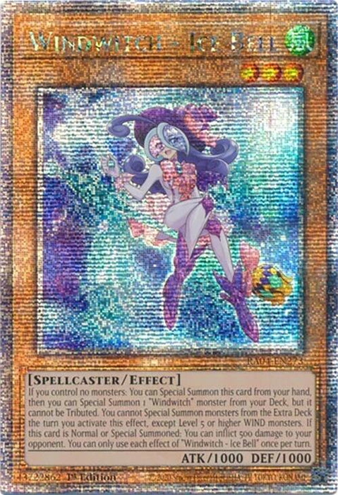 Windwitch - Ice Bell [RA04-EN273] Quarter Century Secret Rare