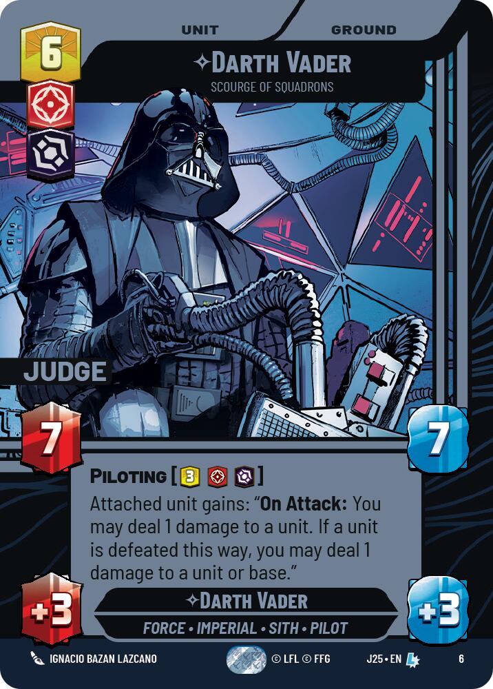 Darth Vader - Scourge of Squadrons (6) [Judge Promos]