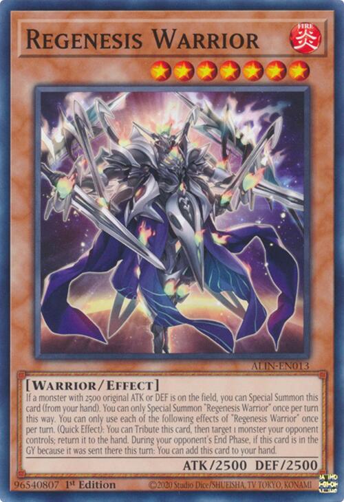 Regenesis Warrior (ALIN-EN013) [Alliance Insight]