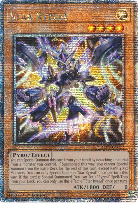 Star Ryzeal (Quarter Century Secret Rare) (ALIN-EN022) [Alliance Insight]