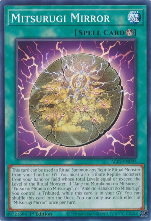 Mitsurugi Mirror (ALIN-EN093) [Alliance Insight]