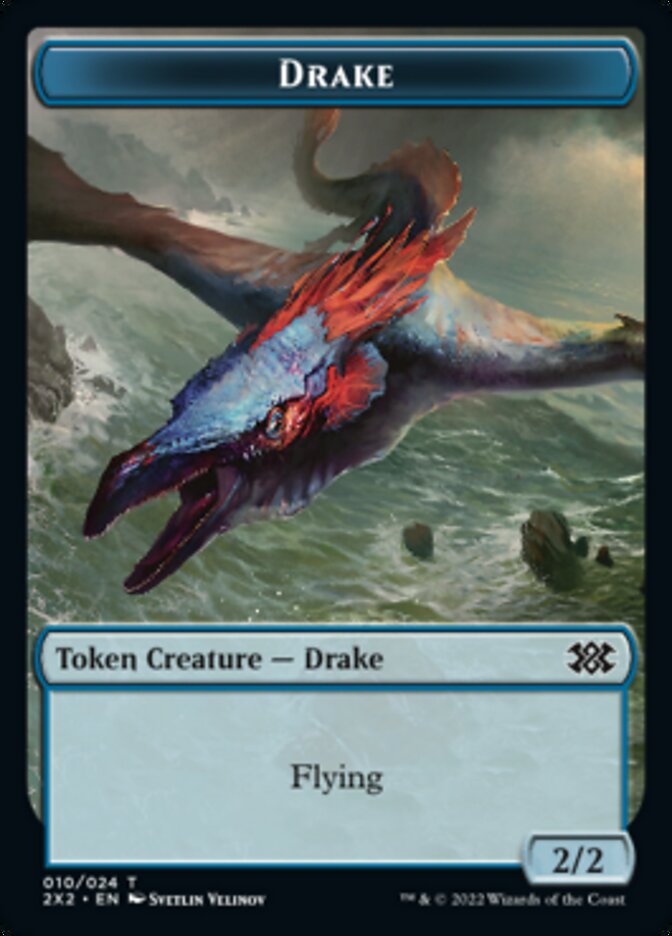 Drake // Eldrazi Scion Double-Sided Token (10 // 1) [Double Masters 2022]