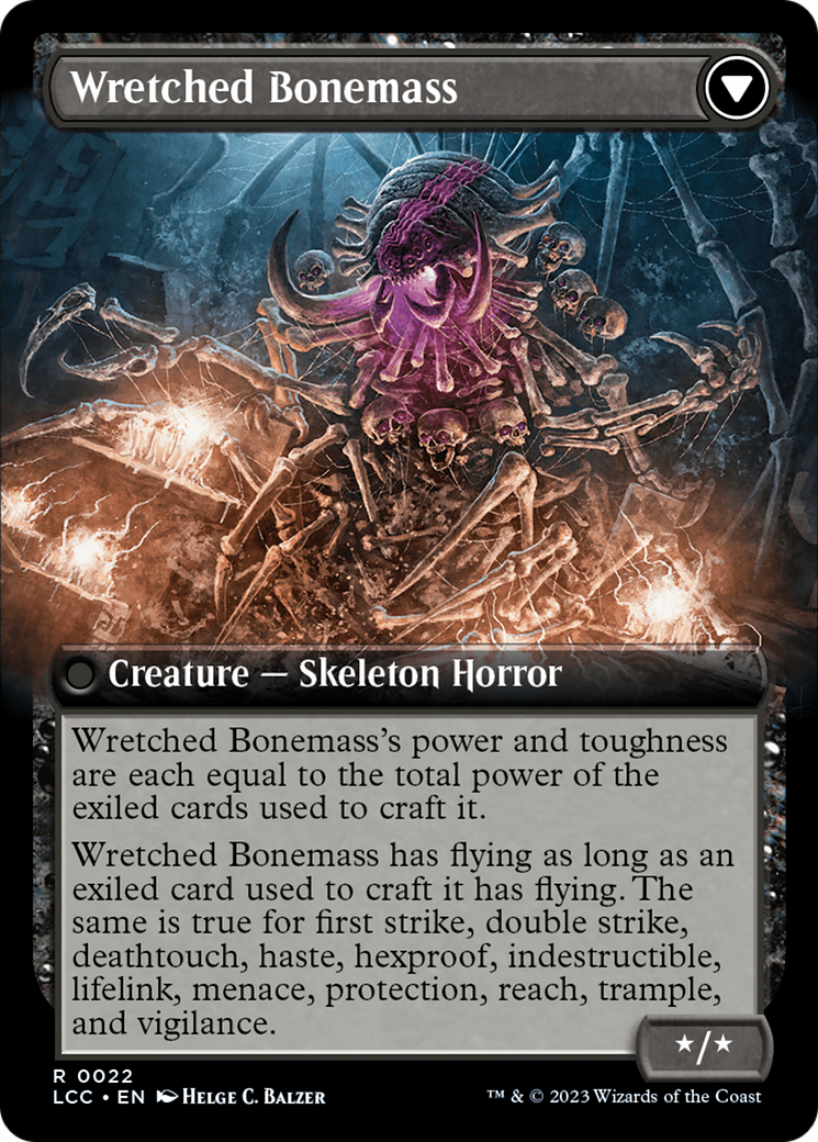Altar of the Wretched (Extended Art) (22) [Commander: The Lost Caverns of Ixalan]