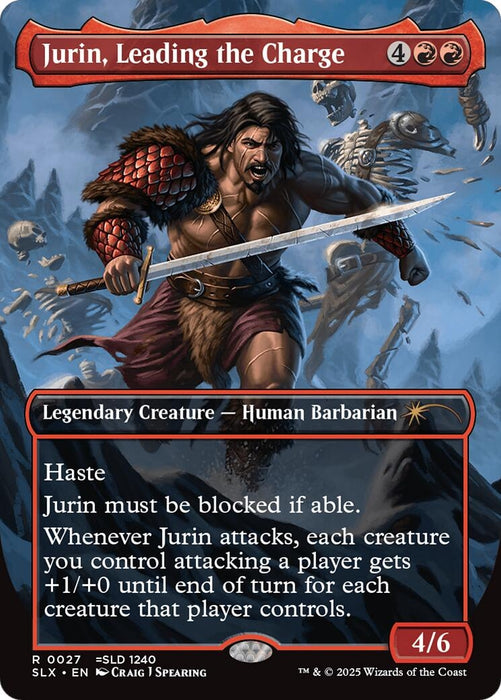 Image for Jurin, Leading the Charge (27) - Magic: The Gathering