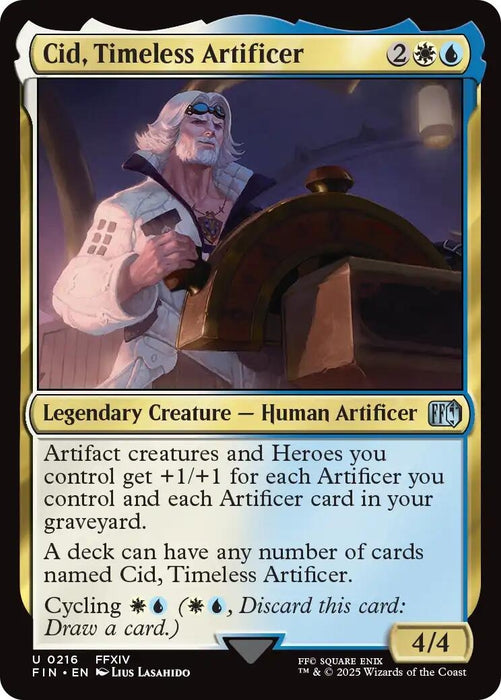 Cid, Timeless Artificer (0216) [FINAL FANTASY]