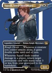 Squall, SeeD Mercenary (Borderless) [FINAL FANTASY]